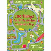 Cards 100 Things For Children To Do On A Trip hardback