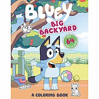 PB Big Backyard Bluey Coloring Book