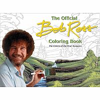 The Official Bob Ross Coloring Book: The Colors of the Four Seasons Paperback