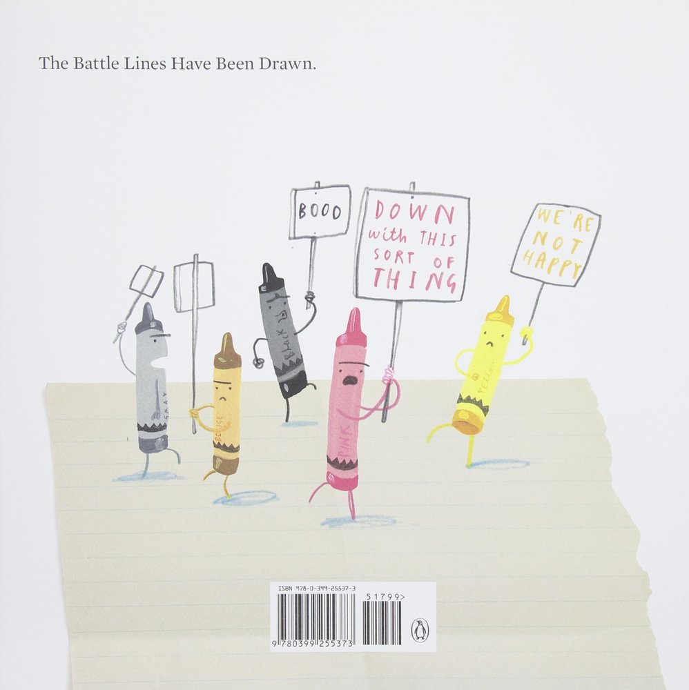 The Day the Crayons Quit by Drew Daywalt Grand Rabbits Toys in
