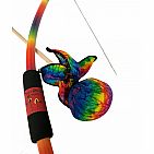 Rainbow Bow & 2 Arrows Boxed Set - Outdoor Fun Toy by Two Bros Bows 