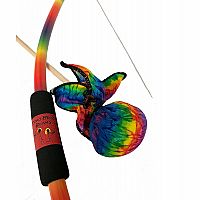 Rainbow Bow & 2 Arrows Boxed Set - Outdoor Fun Toy by Two Bros Bows 