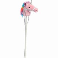Unicorn Pink Stick Pony