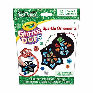 Glitter Dots Ornament Craft Kit