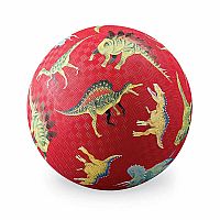 Red Dinosaurs 7 Inch Playground Ball