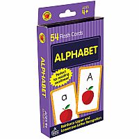 Alphabet, 54 Card Set Flash Cards Grade PK-1
