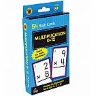 Multiplication 0 to 12 Flash Cards Grade 3-5