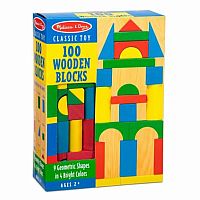 100 Wood Block Set