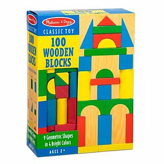 100 Wood Block Set
