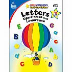 Letters: Upper and Lowercase PK-K Paperback