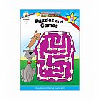 Puzzles and Games Activity Book Grade 1 Paperback