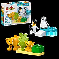 10442 LEGO® DUPLO® Wild Animal Families: Penguins & Lions