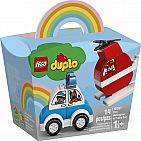 Fire Helicopter & Police Car - DUPLO My First
