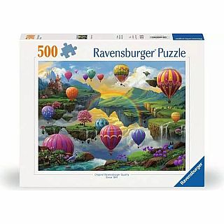 Nathanael Mortensen: Air Balloon Valley - 500 Pieces Puzzle