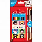 World Colors 15 CT Eco Pencils