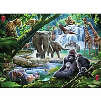 Jungle Animals - 100 Piece Puzzle