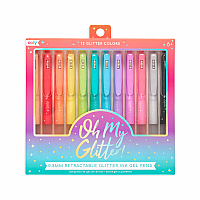 Oh My Glitter! Retractable Gel Pens
