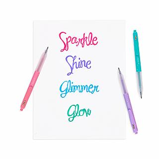 Oh My Glitter Gel Pens Set of 4