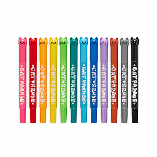 Cat Parade Watercolor Gel Crayons Set of 12 