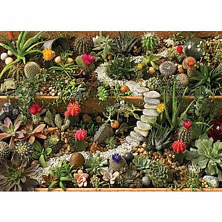 Succulent Garden 1000 Piece Puzzle