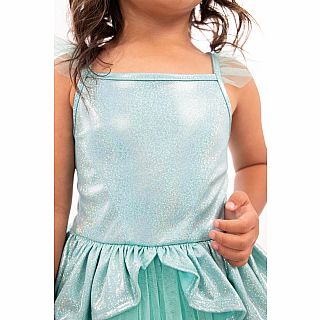 Teal Tutu Dress Large 5 to 7 yr