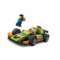 Green Race Car V39