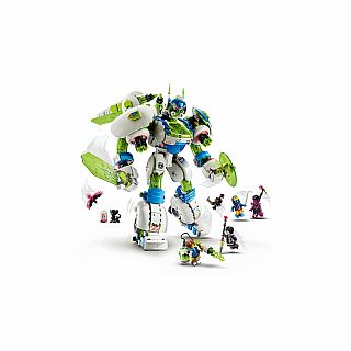 Mateo and Z-Blob the Knight Battle Mech