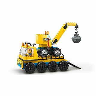 Construction Truck & Wrecking Ball 4+