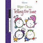 Telling Time: Wipe Clean Series paperback