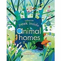 Peek Inside Animal Houses board book