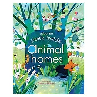 Peek Inside Animal Houses board book