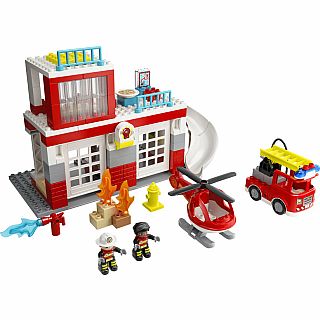 Fire Station & Helicopter 