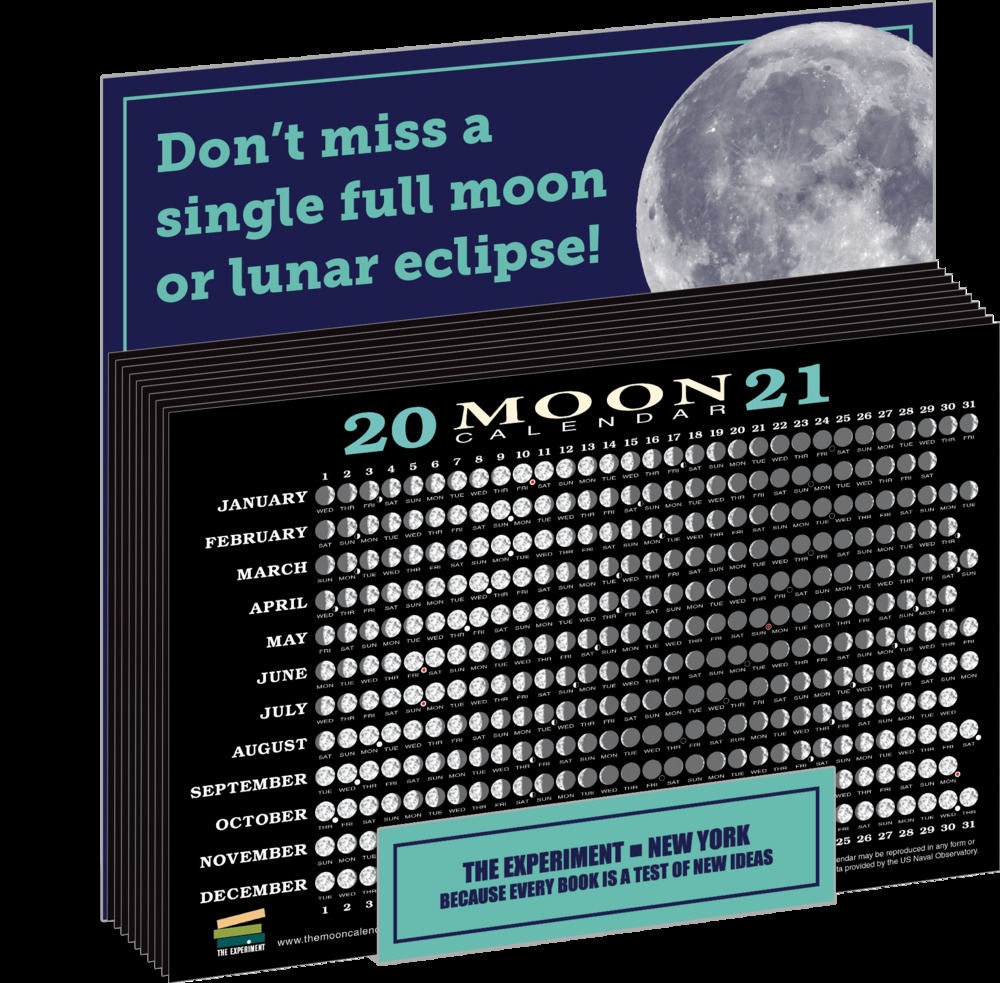 2021 Moon Calendar Grand Rabbits Toys in Boulder, Colorado