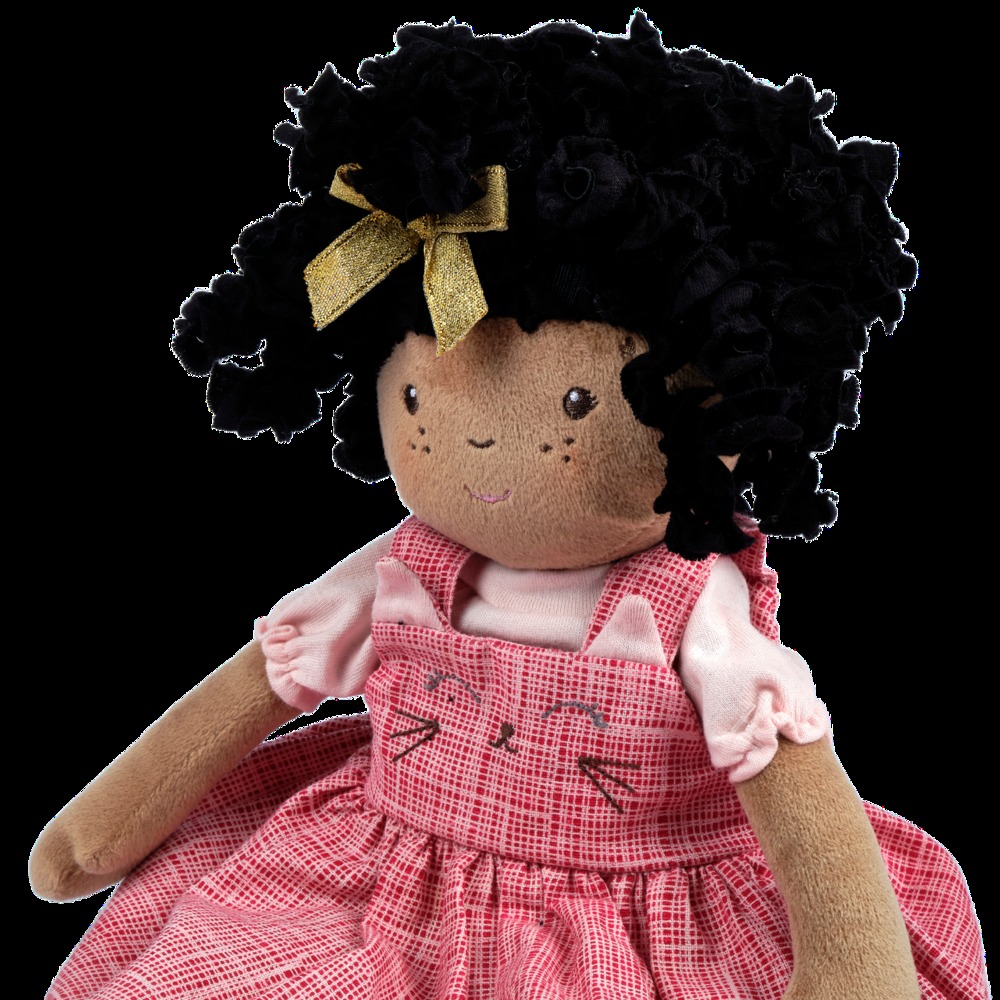 Madison-Girl Doll with Red Dress - Grandrabbit's Toys in Boulder, Colorado Madison-Girl Doll with Red Dress - Grandrabbit's Toys in Boulder, Colorado