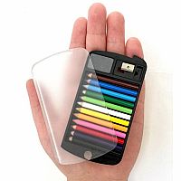 Mini Pencils in Clear Plastic Case