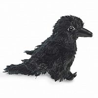 Mini Raven Finger Puppet