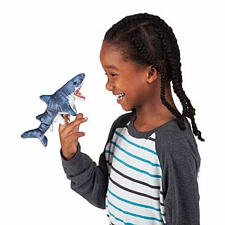 Mini Shark Finger Puppet