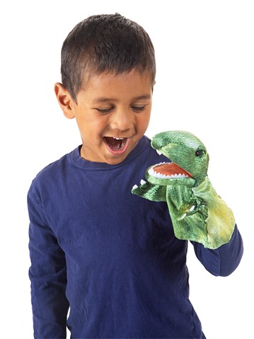Little Tyrannosaurus Rex Hand Puppet - Grandrabbit's Toys in Boulder ...