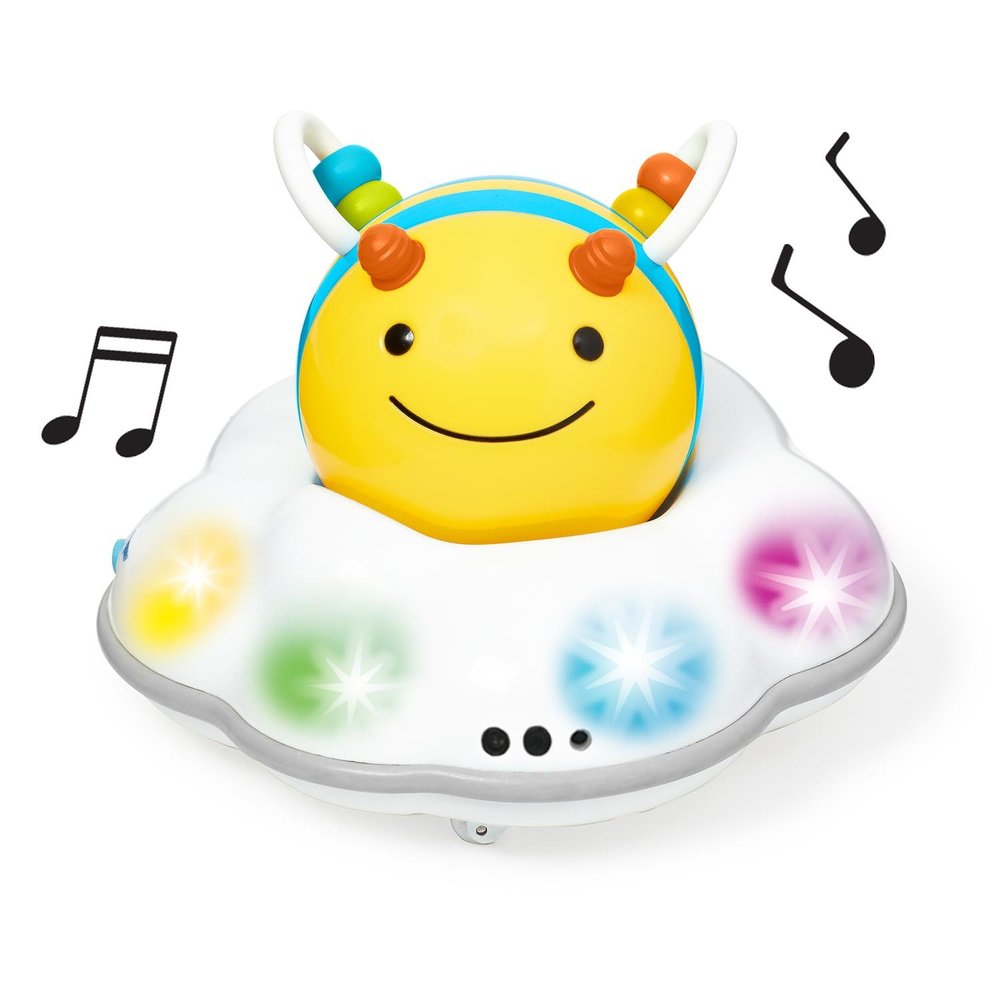 follow me bee crawl toy
