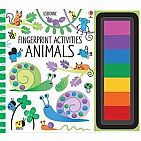 Fingerprint Activities Animals paperback