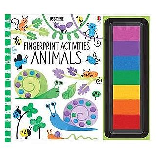 Fingerprint Activities Animals paperback