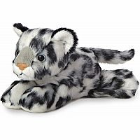Snow Leopard Mini Flopsie
