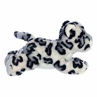 Mini Flopsies - Snow Leopard 8in