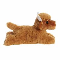 8" Highland Cow Mini Flopsie