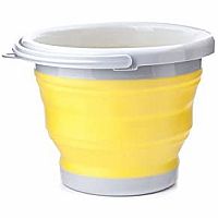 Yellow Collapsible Bucket