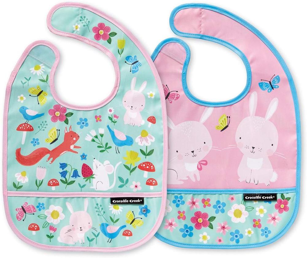 Backyard Friends Bib Set - Grand Rabbits Toys in Boulder, Colorado
