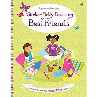 Sticker Dolly Dressing Best Friends paperback