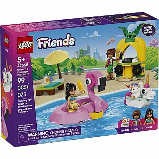 42658 LEGO® Unicorn & Flamingo Pool Party