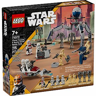 Clone Trooper & Battle Droid Battle Pack V39