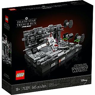Death Star Trench Run Diorama 